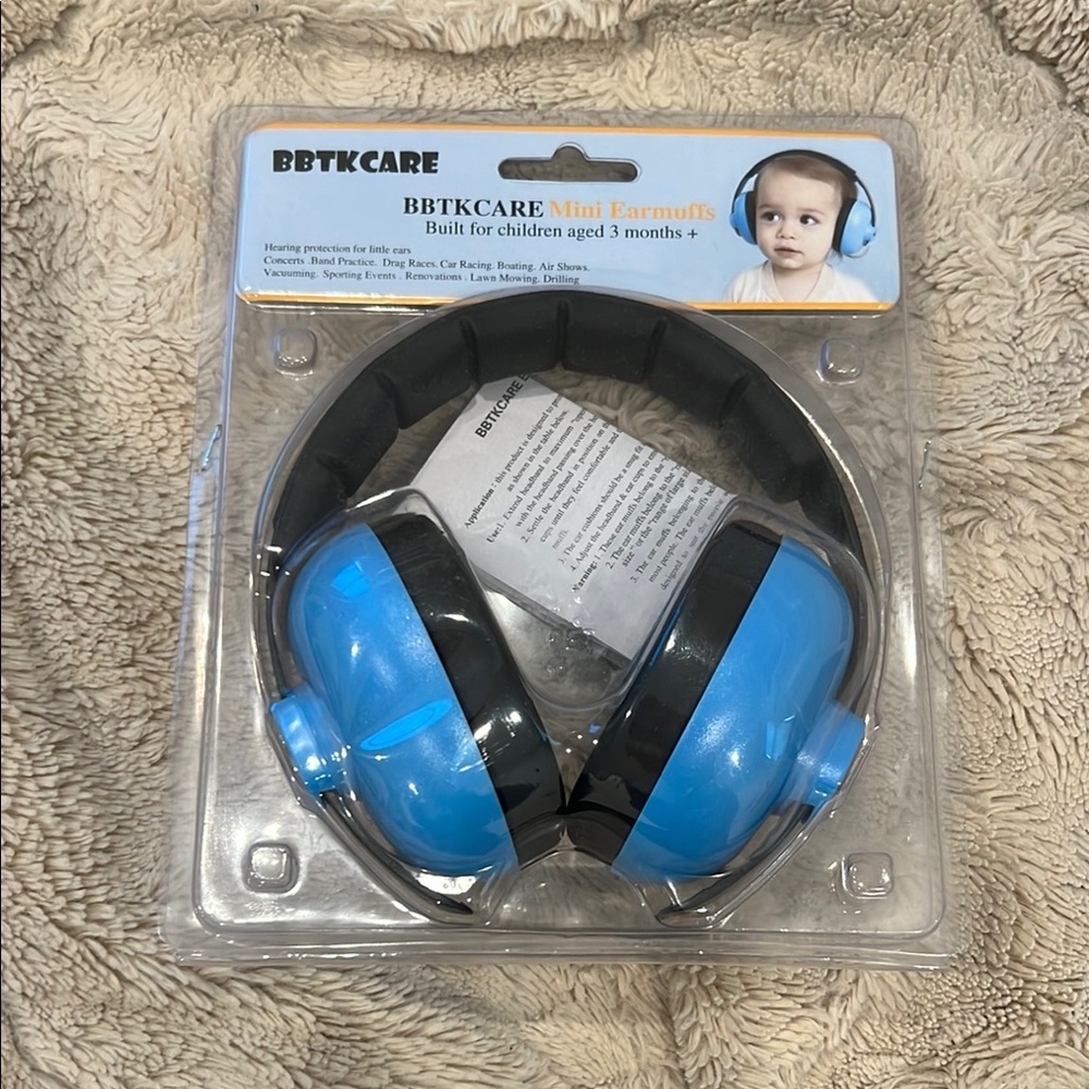 Blue Kids Earmuffs